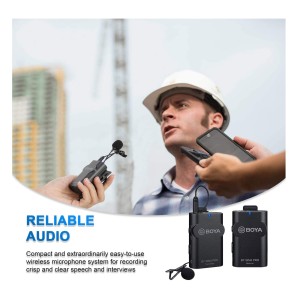 میکروفون یقه ای بی سیم بویا مدل BY-WM4 PRO-K1